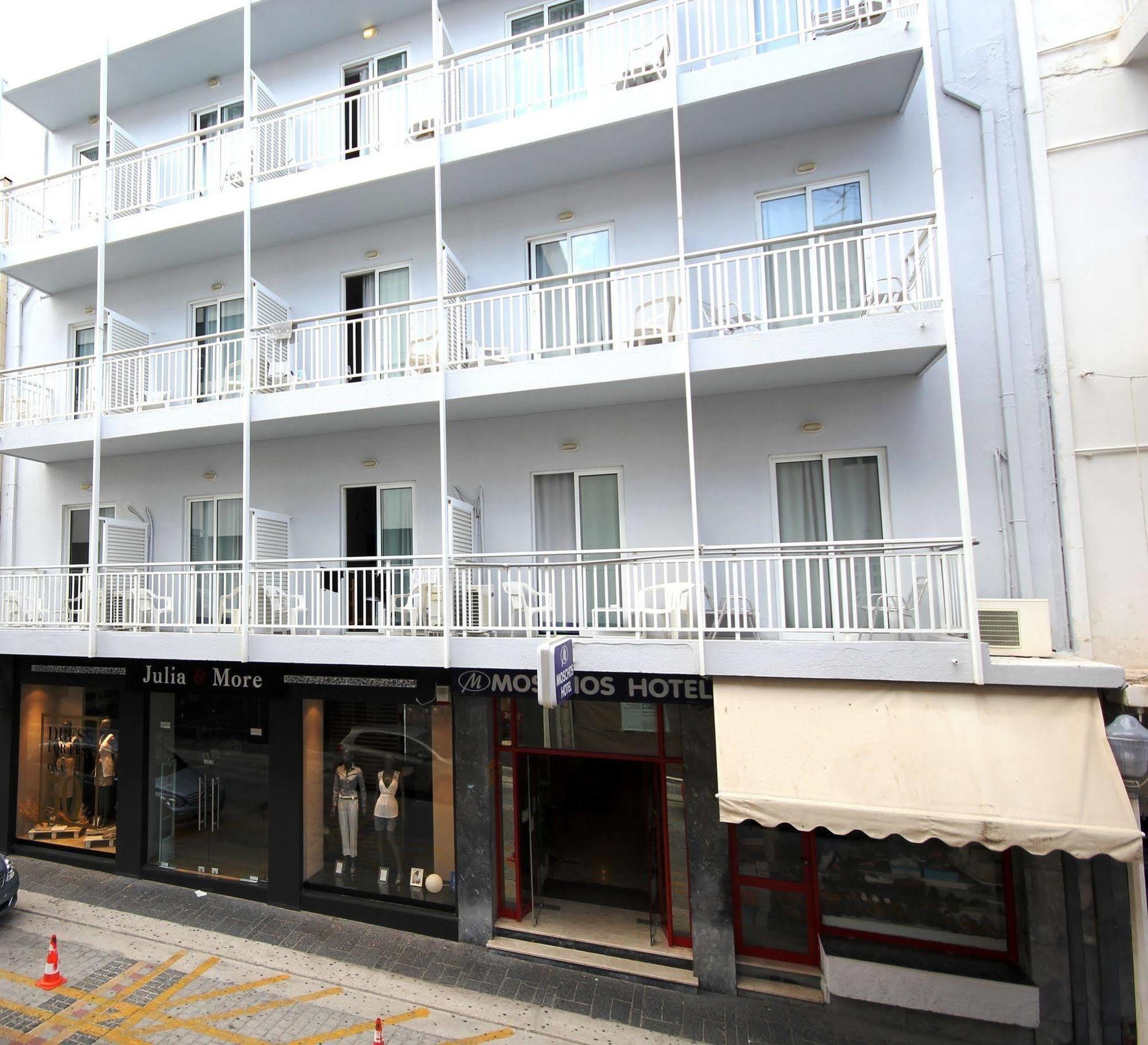 Moschos Hotel Rhodes City Eksteriør billede